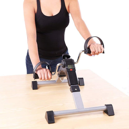 Foldable Arm & Leg Pedal Exerciser Bike
