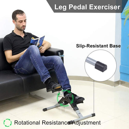 Foldable Arm & Leg Pedal Exerciser Bike